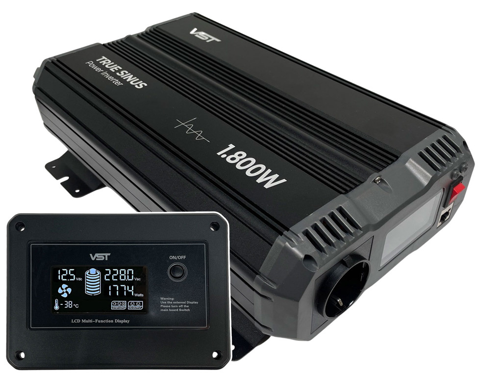 VST True-Sinus 1800W Power Inverter 24V