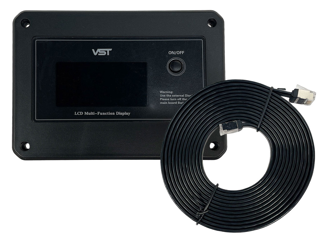 Fjernbetjening for VST True Power inverter inkl 3m kabel. !Kan ikke forlænges!