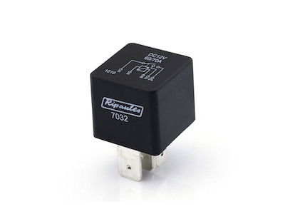 Relæ. 12v 70/60A m/hvil 87a