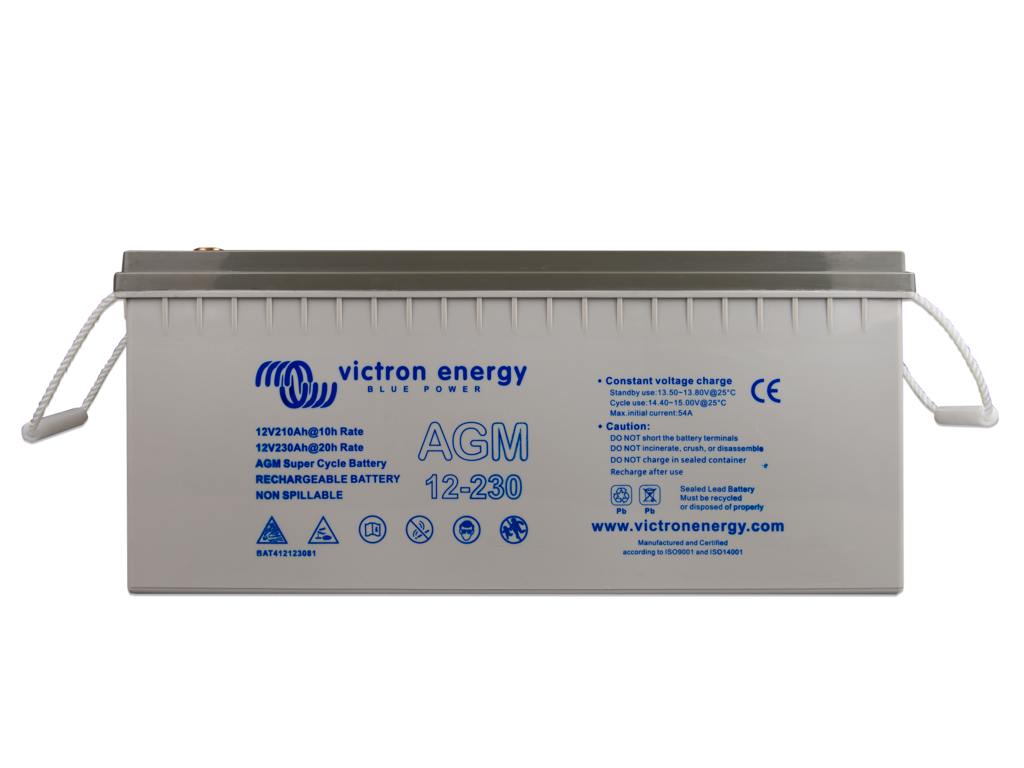 Victron 12V/230Ah AGM Super Cycle Batt. (M8)