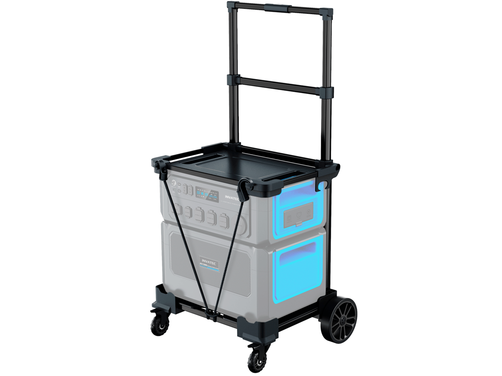 Trolley til PowerPack 3600W Inverter+Batteri