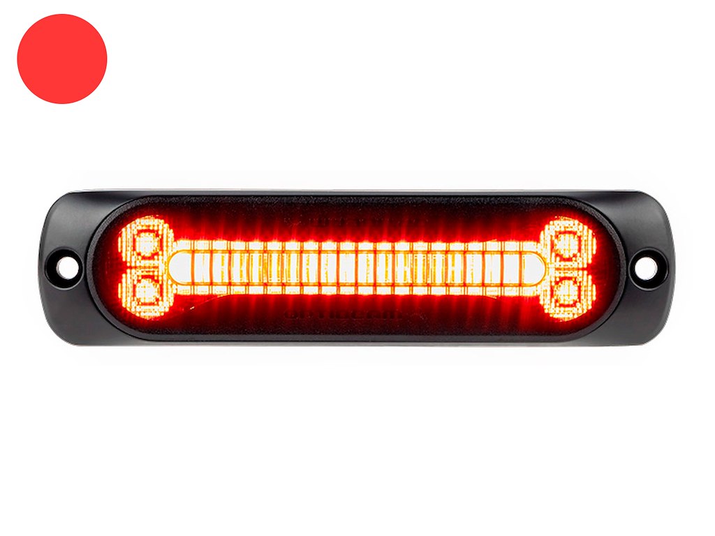 OPTIBEAM DARK PHANTOM SX6. RED. R65. R10. 12-24V