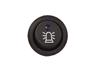 Afbryder med symbol - Offroad + Grøn LED