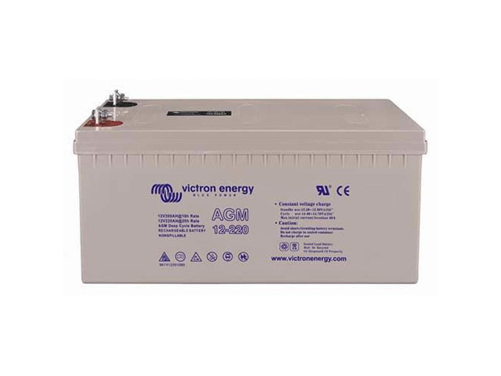 Victron 12V/220Ah AGM Deep Cycle Batt. (M8)