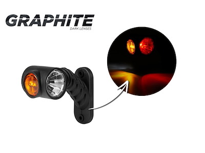 LD 2180/GRAPHITE triple stalk marker light 