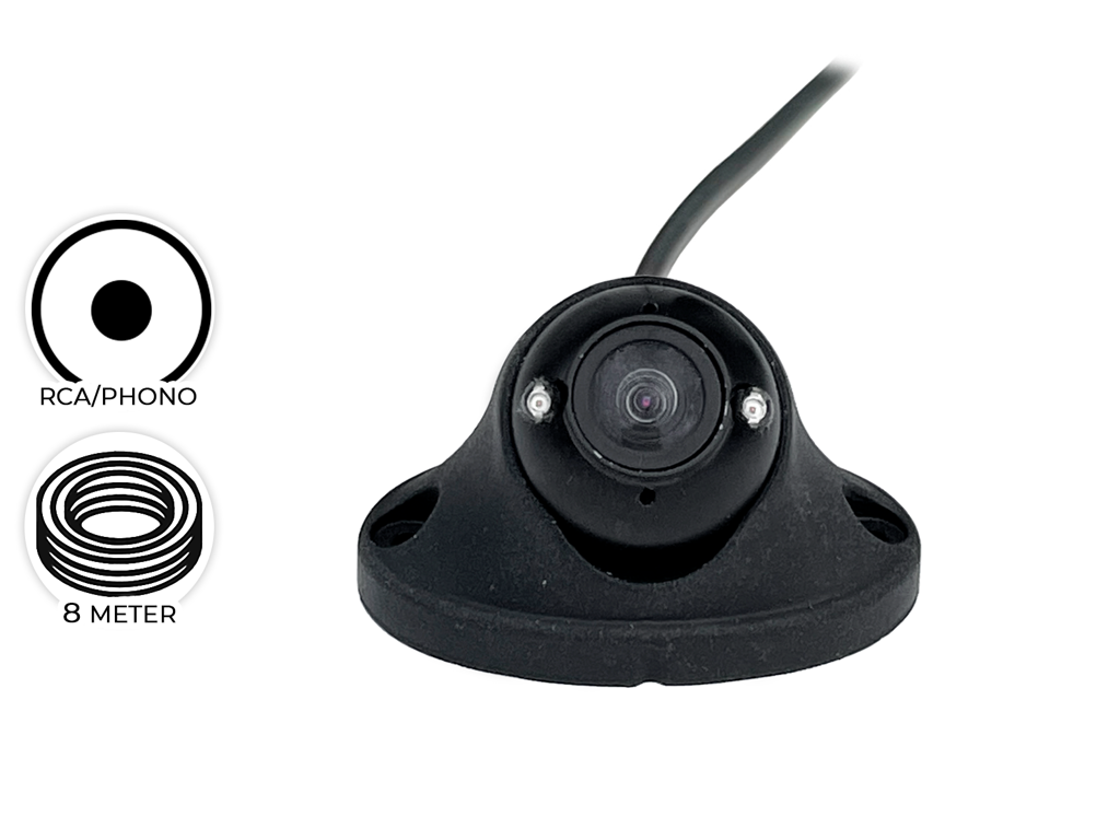 VST Mini-Ball kamera m. IR  + guidelines