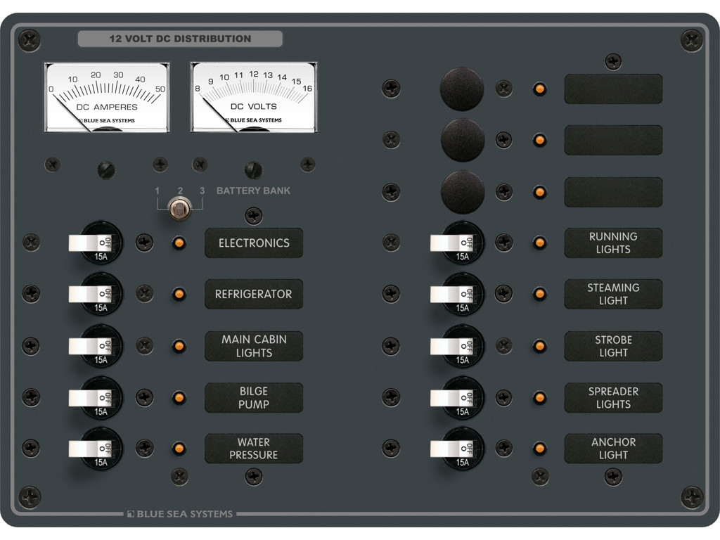 BS Tavle 13pos-10break-12v-50A