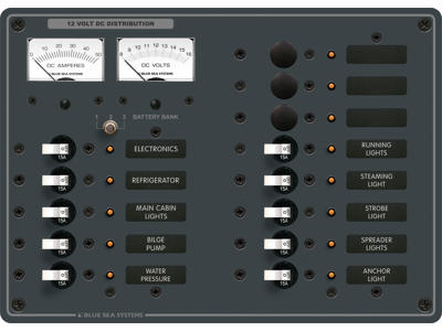 BS Tavle 13pos-10break-12v-50A