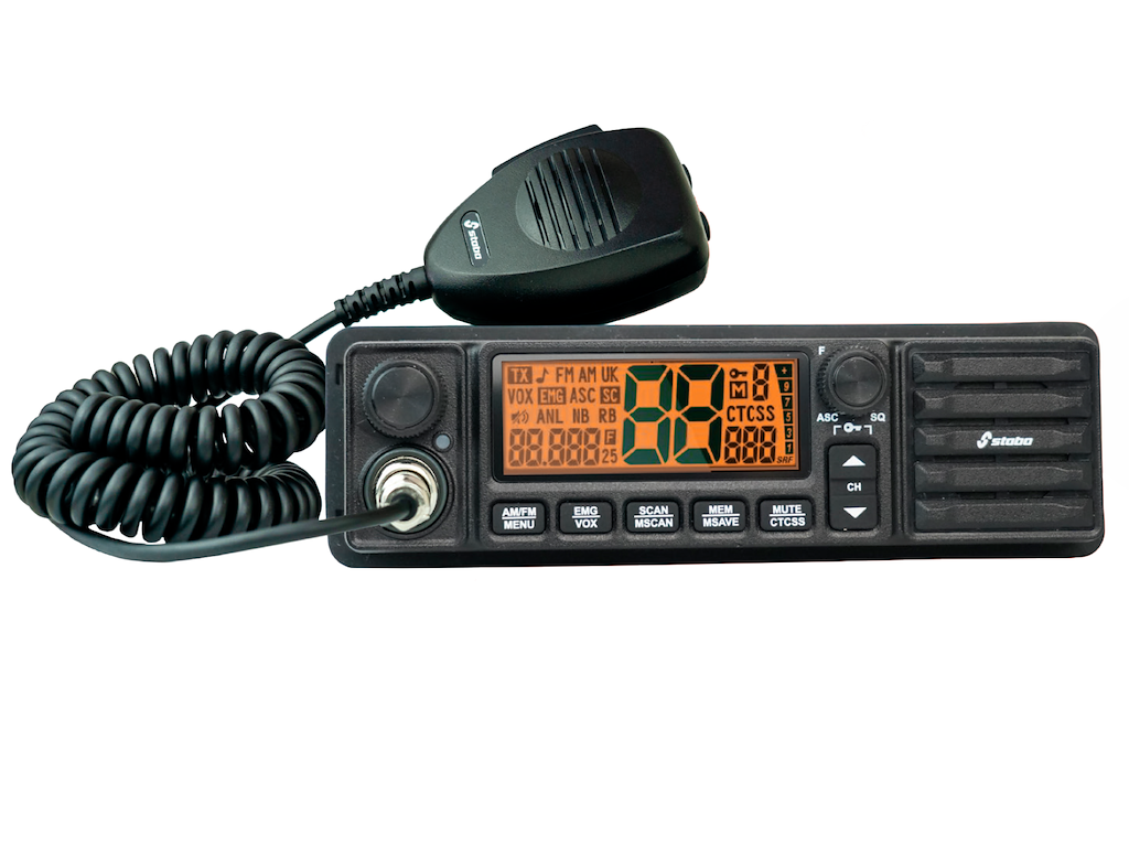 Stabo WALKIE-TALKIE 10-30V DIN, 6 cm dyb.