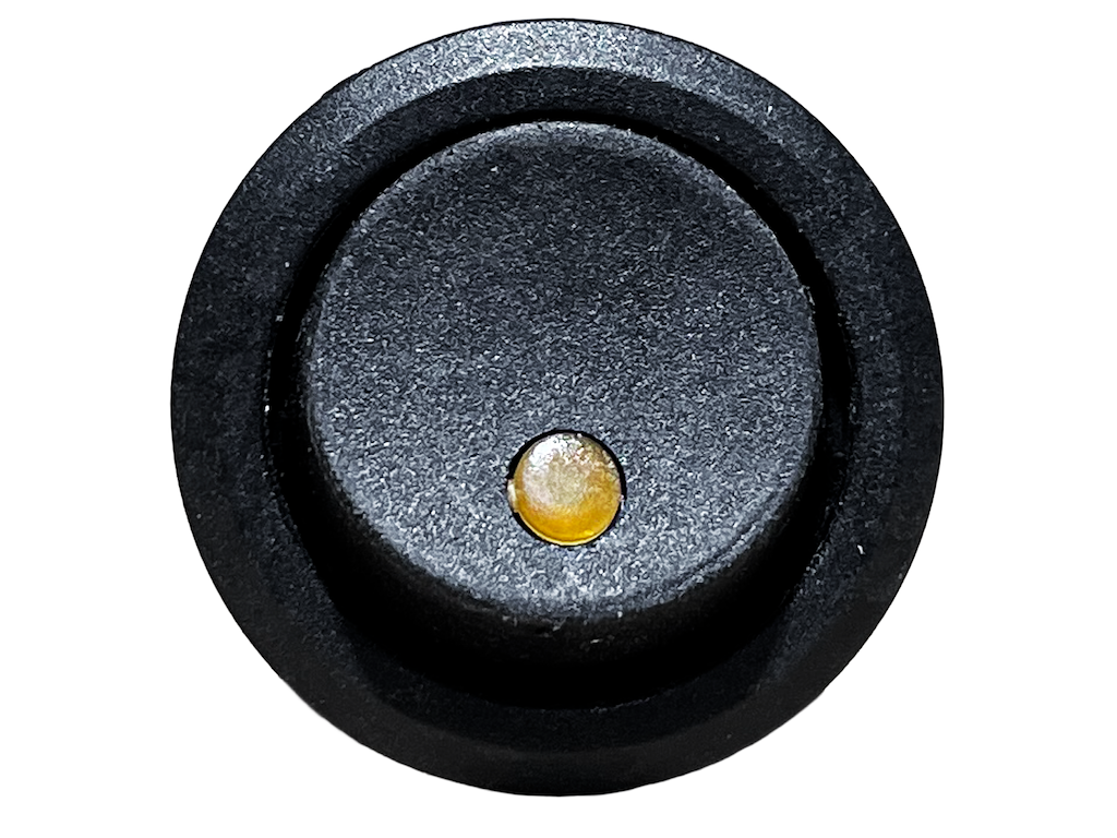 Afbryder uden symbol - GUL LED