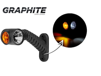 LD 2175/GRAPHITE  triple stalk marker light