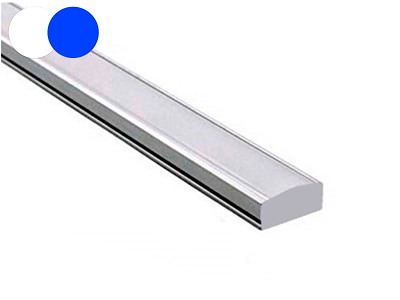 Dual Color Interiør LED-skinne 50 cm Hvid/Blå. 12V