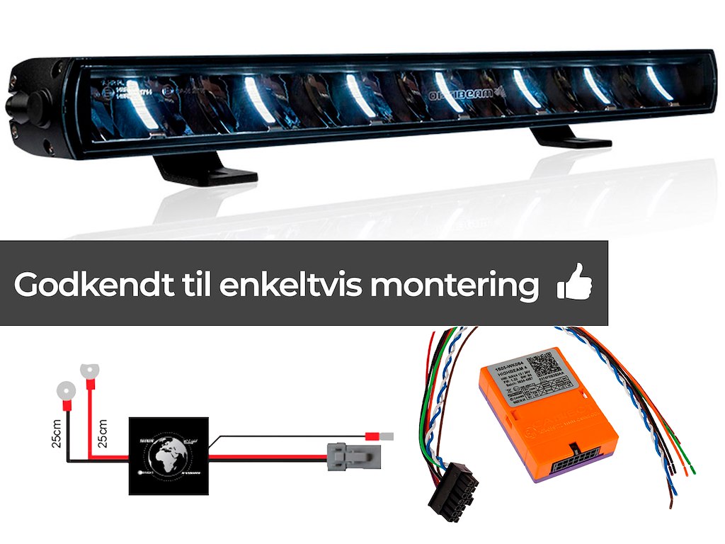 Fjernlys plus-pakke (inkl. can-bus interface)