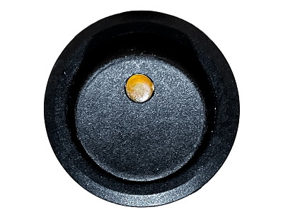 Afbryder uden symbol - GUL LED