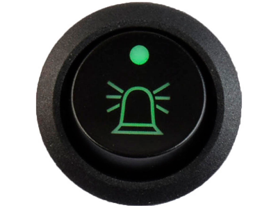 Ø20 vippe-afb m/symbol 12v 4p
