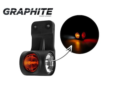 LD 3110/GRAPHITE/L triple stalk marker light