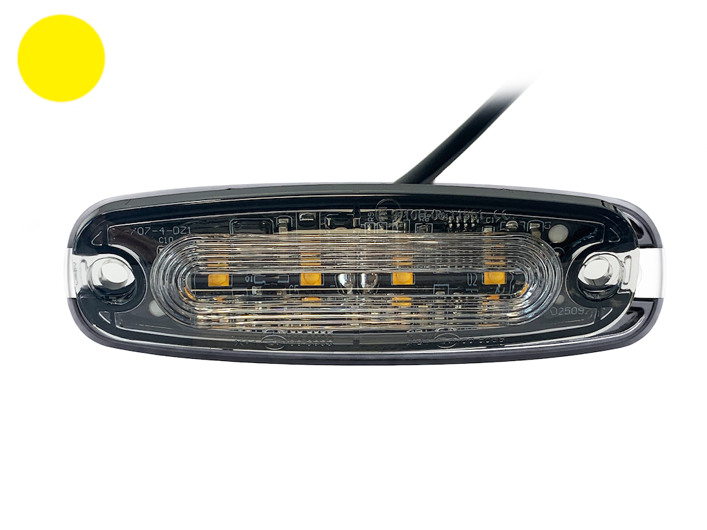 LED Flash. supplerende blink. 4x3W. IP68. 9-30v. ECE R10. R65. 26 flash mønstre. 3m ledning