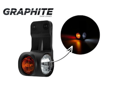 LD 3110/GRAPHITE/P triple stalk marker light 