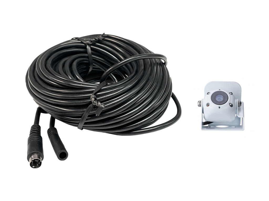 Mini-Box bakkamera NTSC (hvid) m/CCD