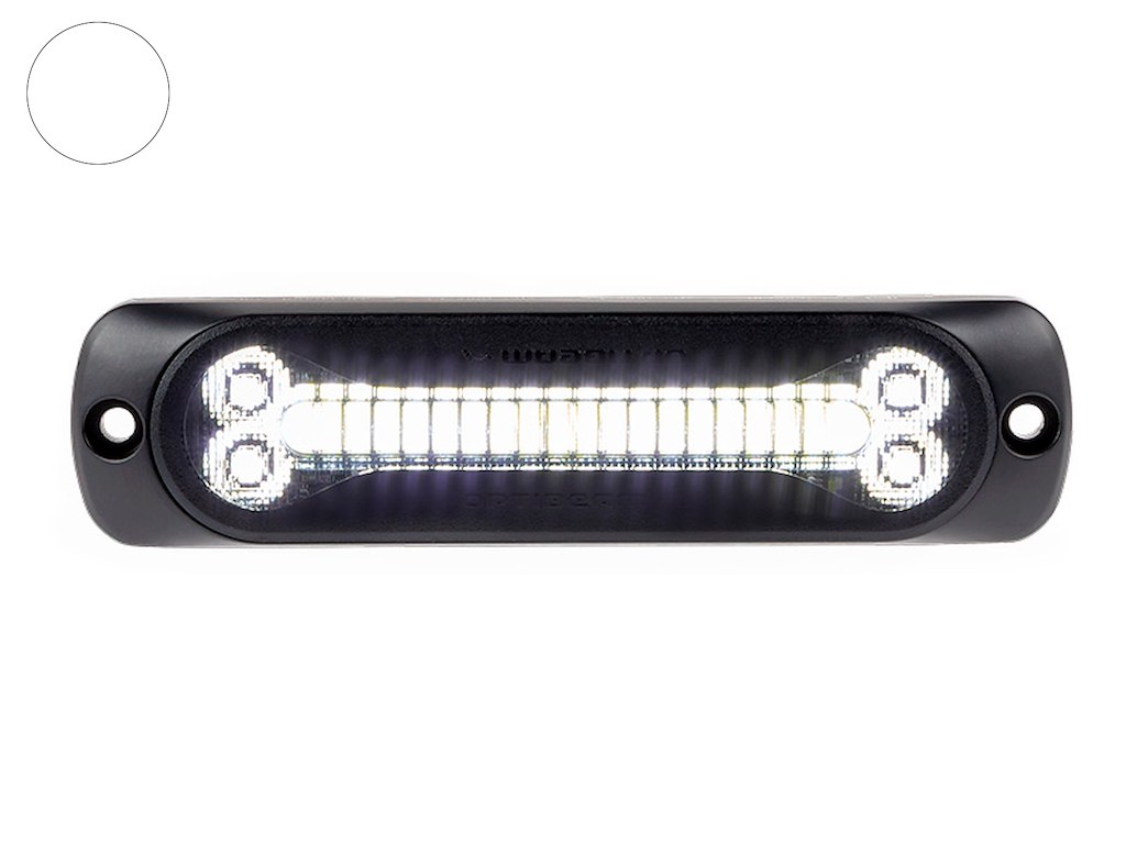 OPTIBEAM DARK PHANTOM SX6. WHITE. R65. R10. 12-24V