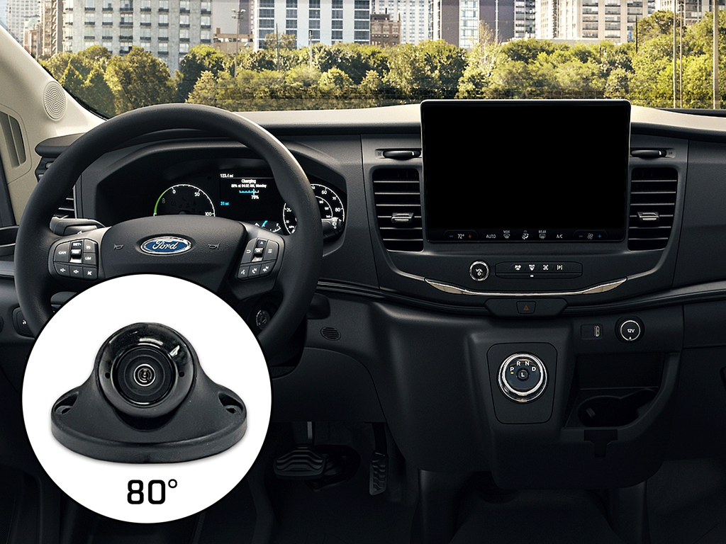 BIK-KIT Ford Sync4 med Mini kamera, højresvingsløsning (AHD)
