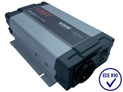 Pure-Sinus 600W Power Inverter 24V/230V