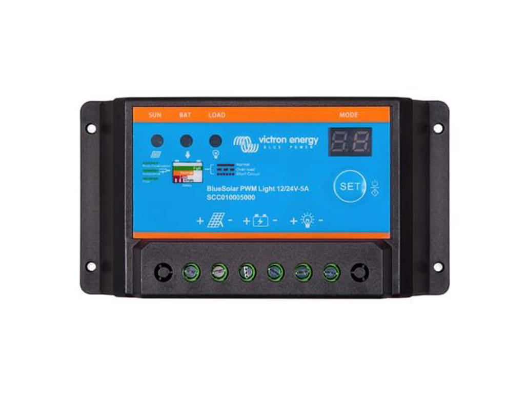 Victron BlueSolar PWM-Light Charge Controller 12/24V-20A