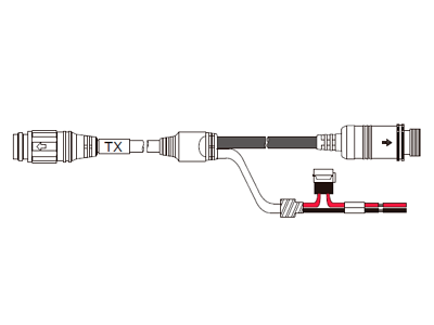 Kabel til sender til trådløst trailer sæt DXS300