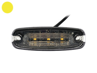 LED Flash. supplerende blink. 3x3W. IP68. 9-30v. ECE R10. R65. 26 flash mønstre. 3m ledning