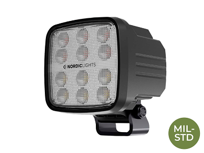Nordic Lights, Scorpius GO 430MIL, 44W, Wide Flood,Red/White , DT, DV