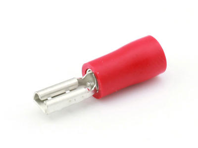 Spade hun rød. 2.8mm (100 stk.)