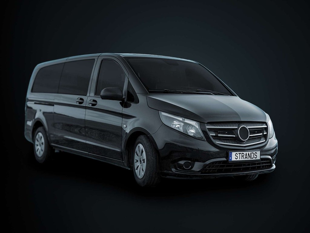 ﻿Modeltilpasset tagbøjle m. LED FLASH for Mercedes Vito 2021-2023