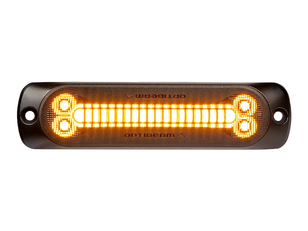 OPTIBEAM DARK PHANTOM SX6. AMBER. R65. R10. 12-24V