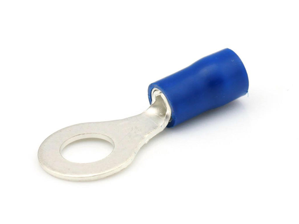 Ringsko blå Ø6mm (100 stk.)