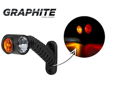 LD 2174/GRAPHITE triple stalk marker light