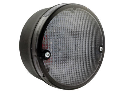 Rund LED stoplygte. klar glas