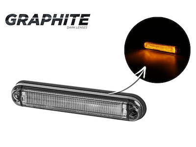 LD 2333/GRAPHITE marker light with an optical fibre 