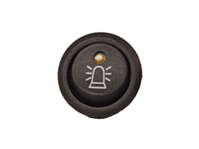 Afbryder uden symbol - GUL LED