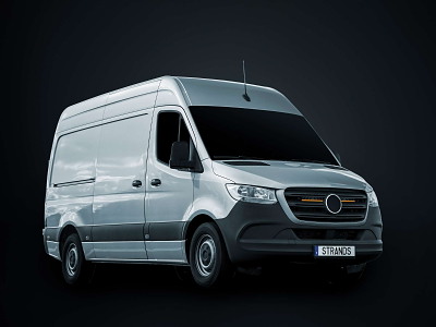 ﻿Modeltilpasset tagbøjle m. LED FLASH for Mercedes Sprinter 2022 -