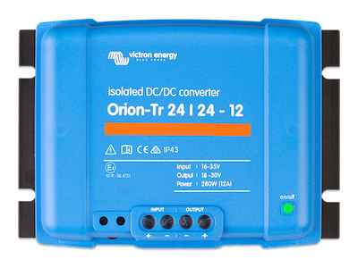 Victron Orion-Tr 24/24-12A (280W) Isolated DC-DC converter
